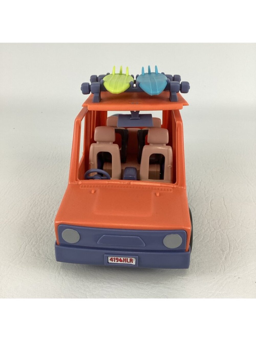 Bluey Heeler Family Beach Trip 4WD Vehicle Figures Lot Bandit Bingo Surfboards - Picture 2 of 11
